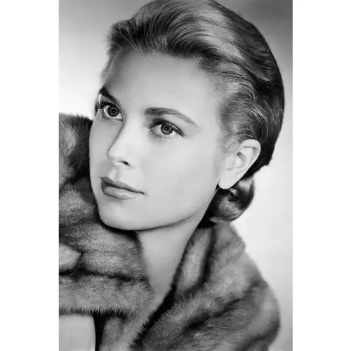 Grace Kelly in bont 120x180x2cm