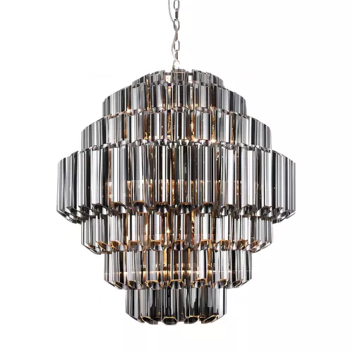 Ceiling Lamp Castelli Large 80x80x93cm Smoked Glass