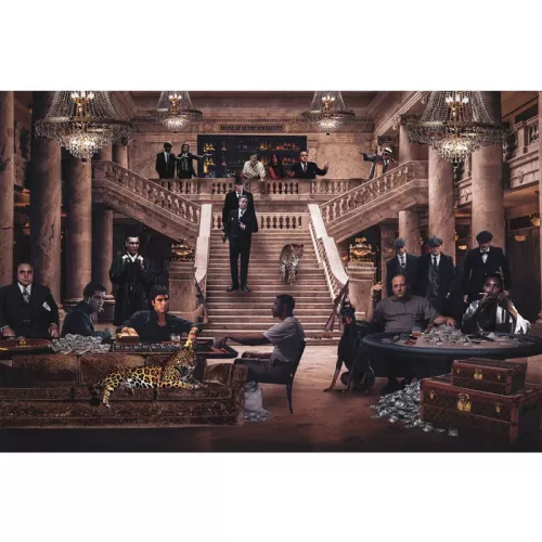 Gangsters Paradijs 180x120x2cm