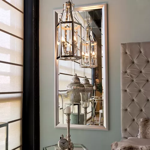 Payaa Spiegel 83x183x5cm Frame Wit/Zilver (112984)