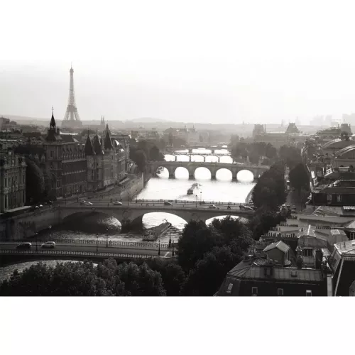 Bruggen over de Seine 180x120x2cm
