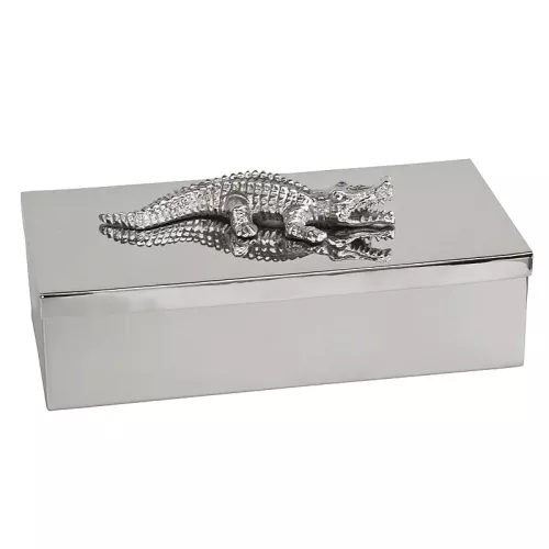 Opbergdoos 30x15x9cm met deksel Aligator